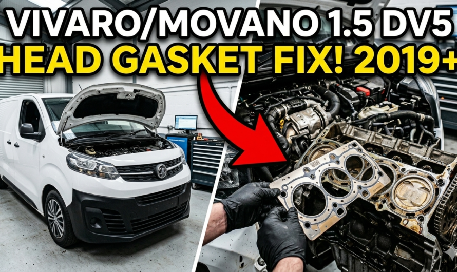 1.5 DV5 Head Gasket Replacement: What the Job Involves (Vivaro, Dispatch, Expert, Proace)