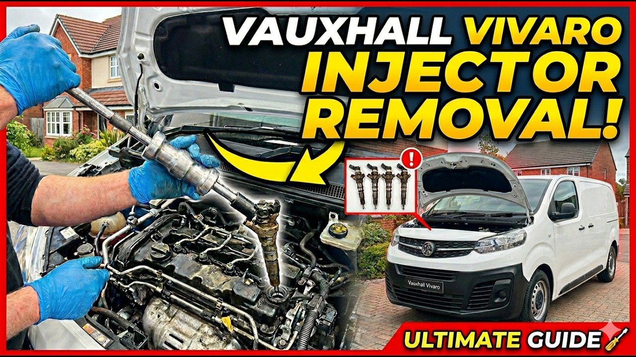 How to Remove Injectors, DV5 injector removal, 1.5 DV5 diesel injectors, BlueHDi injector replacement, Peugeot Expert injector removal, Citroen Dispatch injector removal, Vauxhall Vivaro injector removal, Toyota Proace injector removal, 1.5 BlueHDi injectors, DV5 diesel engine repair, stuck injector removal DV5, common rail injector removal, DV5 workshop guide, BlueHDi engine tutorial, Peugeot Expert 1.5 HDi, Citroen Dispatch 1.5 HDi, Vivaro 1.5 diesel repair, Proace 1.5 diesel repair, injector seal replacement DV5, diesel injector tutorial, PSA DV5 engine, mechanic DIY diesel, van engine maintenance, injector extraction guide, DV5 maintenance