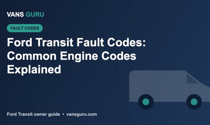 Ford Transit Fault Codes: Common Engine Codes Explained