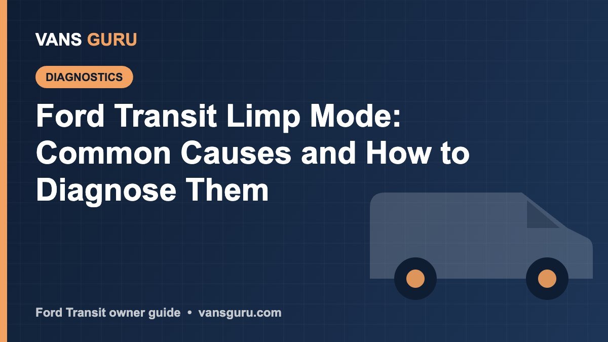 Ford Transit limp mode causes and diagnosis guide